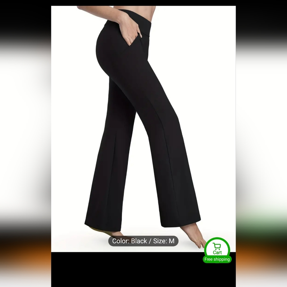 Yoga Sports Flare Pants - Picture 3 of 7